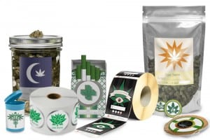 a group of marijuana products 