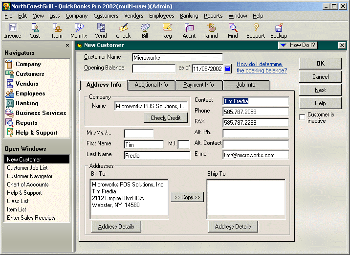 connectwise quickbooks pro integration solution