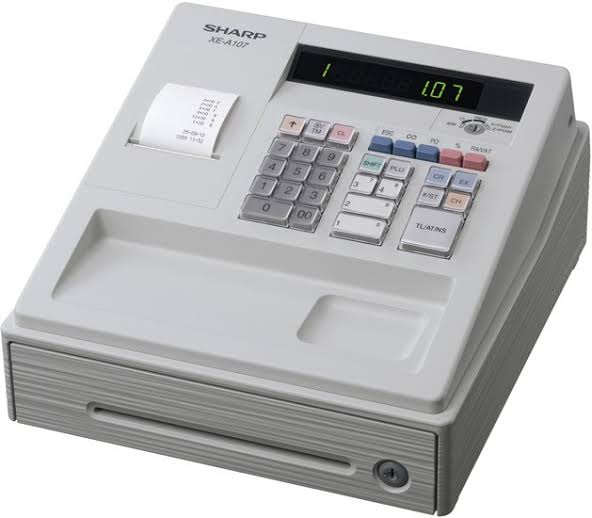 sharp cash register