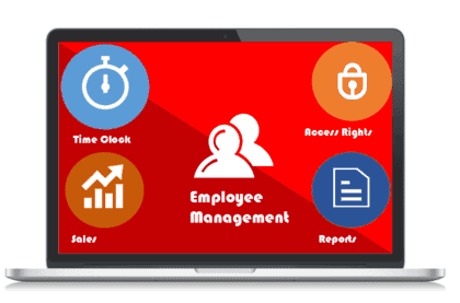 uniCenta POS System Employee management