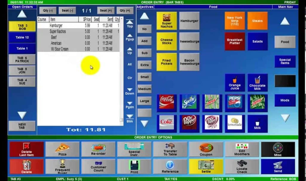 a computer screenshot of a menu