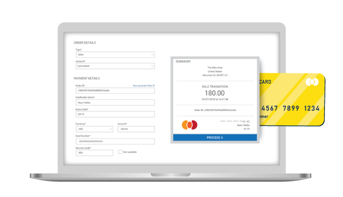 Payment Cloud Point of Sale System Dashboard